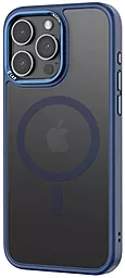 Чехол Rock Metal-Lens Shield with MagSafe для Apple iPhone 15 Pro Max Titanium Blue - миниатюра 2