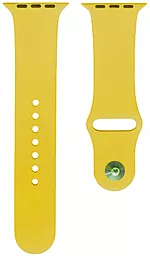 Ремешок Silicone Band S для Apple Watch 42mm/44mm/45mm/49mm New Yellow