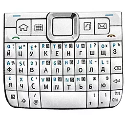 Клавиатура Nokia E71 White