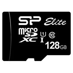 Карта памяти Silicon Power microSDXC 128GB Elite Class 10 UHS-I U1 (SP128GBSTXBU1V10)
