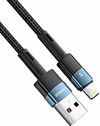 Кабель USB Essager Star 12W 2.4A Lightning Cable Blue (EXCL-XC03) - миниатюра 3