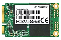 SSD Накопитель Transcend MSA370 64 GB mSATA (TS64GMSA370)