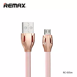 Кабель USB Remax Cobra micro USB Cable Pink (RC035m / RC-035m) - миниатюра 2