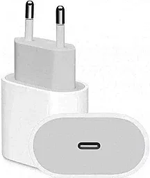 Сетевое зарядное устройство Siyoteam Apple Style 20W PD USB-C Poweradapter White - миниатюра 5