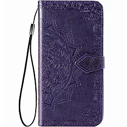 Чехол Epik Art Case с визитницей Oppo A54 4G Purple
