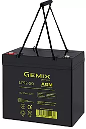Аккумуляторная батарея Gemix 12V 50Ah AGM (LP12-50) - миниатюра 2