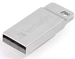 Флешка Verbatim Metal Executive USB 2.0 32 Gb (98749) Silver - миниатюра 2