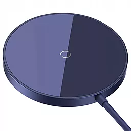 Беспроводное (индукционное) зарядное устройство Baseus Simple Mini3 Magnetic Wireless Charger 15W 2A Dusty Purple(CCJJ040205) - миниатюра 3