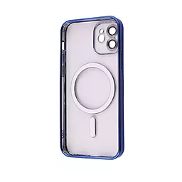 Чехол 1TOUCH Metal Matte Case with MagSafe для Apple iPhone 14 Pro Midnight Blue - миниатюра 2