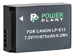 Акумулятор для фотоапарата Canon LP-E12 (875 mAh) DV00DV1311 PowerPlant