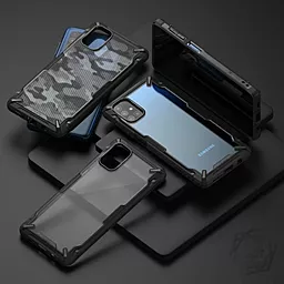 Чехол Ringke Fusion X  для Samsung Galaxy M51 Camo Black (RCS4804) - миниатюра 4