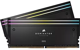 Оперативная память Corsair 32 GB (2x16GB) DDR5 6000 MHz Dominator Titanium RGB (CMP32GX5M2B6000C30)