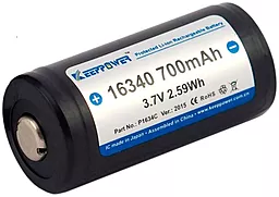 Акумулятор Keeppower CR123A/16340 700mAh Box 2шт 3.7 V