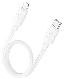 Кабель USB PD Hoco X96 Hyper 20w 2.4a 0.25m USB Type-C - Lightning cable white - миниатюра 2