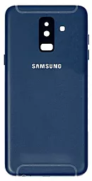 Задняя крышка корпуса Samsung Galaxy A6 Plus 2018 A605 со стеклом камеры Blue