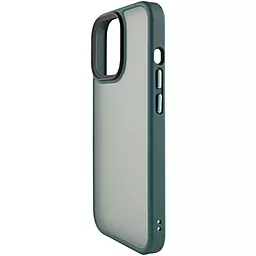 Чехол Epik TPU+PC Metal Buttons для Apple iPhone 15 Plus Green - миниатюра 2