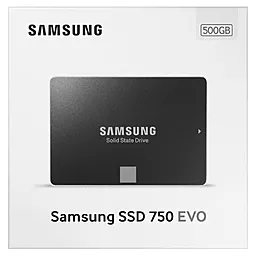 SSD Накопитель Samsung 750 EVO 500 GB (MZ-750500BW) - миниатюра 5