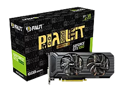 Видеокарта Palit GeForce GTX 1060 GamingPro OC (NE51060V15J9-1061D)