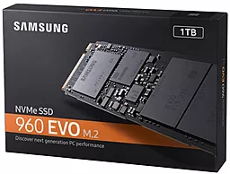 SSD Накопитель Samsung 960 EVO 1 TB M.2 2280 (MZ-V6E1T0BW) - миниатюра 6