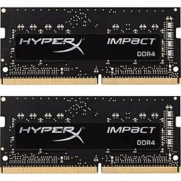 Оперативна пам'ять для ноутбука HyperX 8GB (2x4GB) SoDIMM DDR4 2400MHz Impact (HX424S14IBK2/8)