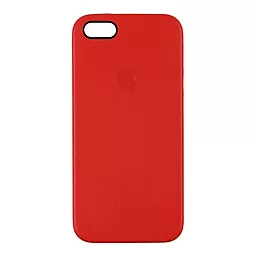 Чехол ArmorStandart Leather Case Apple iPhone 5, iPhone 5S, iPhone SE Red (OEM)