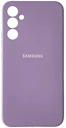 Чехол Silicone Case Full для Samsung Galaxy S24 Plus Lilac