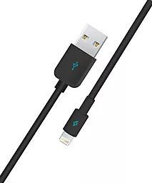Кабель USB Ttec 2DKM01S 10W 2M 1.2M Lightning Cable Black - миниатюра 3