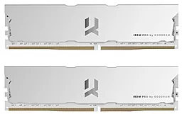 Оперативная память GooDRam DDR4 16GB (2x8GB) 3600MHz IRDM PRO Hollow (IRP-W3600D4V64L17S/16GDC) White