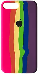 Чехол 1TOUCH Silicone Case Full для Apple iPhone 7 Plus, iPhone 8 Plus Rainbow 7
