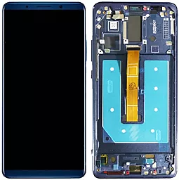 Дисплей Huawei Mate 10 Pro (BLA-L29, BLA-L09, BLA-AL00, BLA-A09) с тачскрином и рамкой, оригинал, Blue