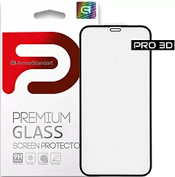 Защитное стекло ArmorStandart Pro 3D Apple iPhone 12 Pro Max Black (ARM57356)