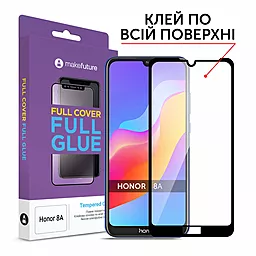 Защитное стекло MAKE Full Cover Full Glue Huawei Honor 8A Black (MGFCFGH8A)