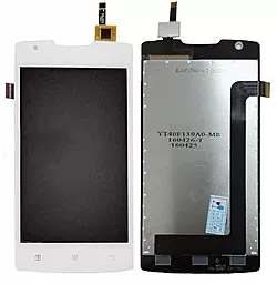 Дисплей Lenovo IdeaPhone A1000 с тачскрином, White