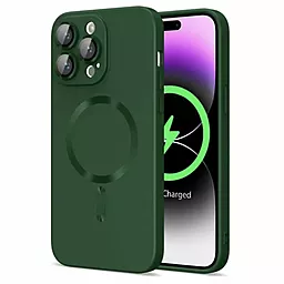 Чехол Cosmic Frame MagSafe Color для Apple iPhone 15 Forest Green