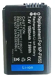 Аккумулятор для фотоаппарата Sony NP-FW50 (1080 mAh) - миниатюра 2