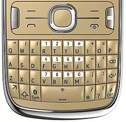 Клавиатура Nokia 302 Asha Gold