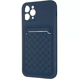 Чехол Pocket Case iPhone 11 Pro  Dark Blue - миниатюра 2