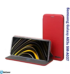 Чехол BeCover Exclusive для Samsung SM-A037 Galaxy A03s  Burgundy Red (707008)
