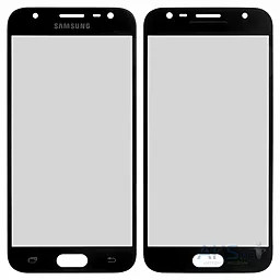 Корпусное стекло дисплея Samsung Galaxy J3 J330F 2017 (с OCA пленкой) Black