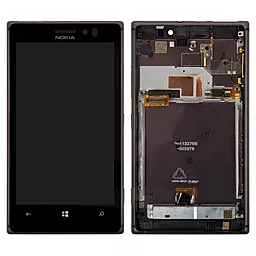 Дисплей Nokia Lumia 925 + Touchscreen with frame Black