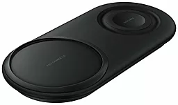 Беспроводное (индукционное) зарядное устройство быстрой QI зарядки Samsung Wireless Charger Duo Black (EP-P5200TBRGRU)