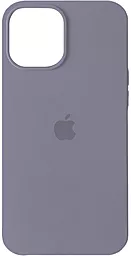 Чохол Silicone Case Full для Apple iPhone 13 Lavander Grey