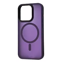 Чехол Wave Matte Insane Case with MagSafe для Apple iPhone 15 Pro Max Deep Purple