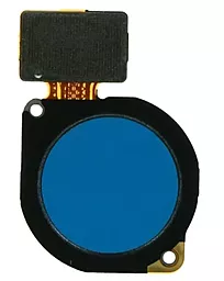Шлейф Huawei P30 Lite (2019) (MAR-LX1A) / P30 Lite New Edition со сканером отпечатка пальца Peacock Blue