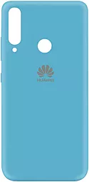 Чехол Epik Silicone Cover My Color Full Protective (A) Huawei Y6p Light Blue
