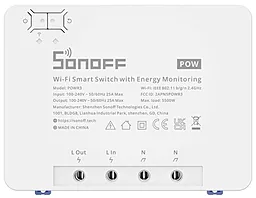Умный 1-канальный Wi-Fi переключатель Sonoff POWR3