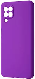 Чехол Wave Full Silicone Cover для Samsung Galaxy A22, Galaxy M22, Galaxy M32 Purple