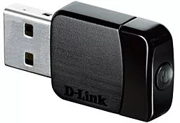 Бездротовий адаптер (Wi-Fi) D-Link DWA-171 black - мініатюра 2