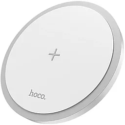 Беспроводное (индукционное) зарядное устройство Hoco CW26 Powerful 15W White - миниатюра 3
