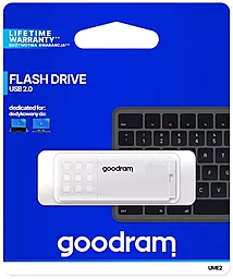 Флешка GooDRam UME3 USB 2.0 8GB White (UME2-0080W0R11) - миниатюра 4